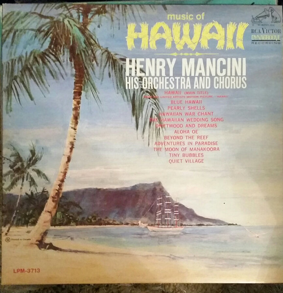 Henry Mancini And His Orchestra And Chorus - Music Of Hawaii | Releases |  Discogs