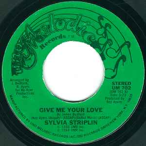Give Me Your Love / You Can't Turn Me Away - Sylvia Striplin