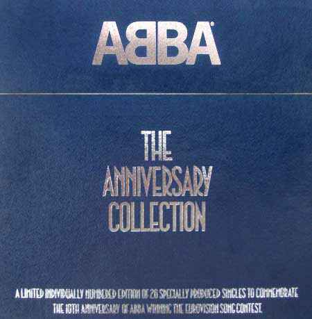 ABBA - The Anniversary Collection (26x7", Comp, Ltd, Num, RE, Blu) album cover