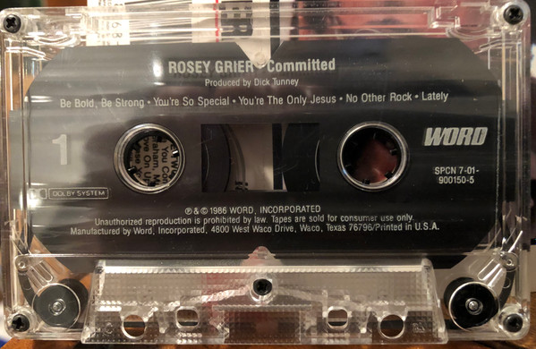 descargar álbum Rosey Grier - Committed