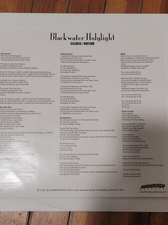 Blackwater Holylight - Silence/Motion | RidingEasy Records (EZRDR-133) - 3