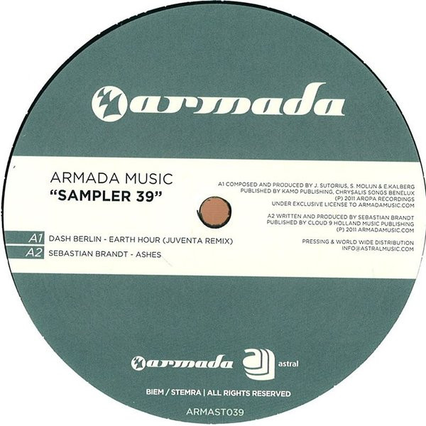 Armada Music Sampler 39 (2011, Vinyl) - Discogs