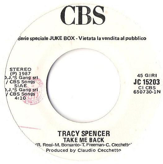 ladda ner album Europe Tracy Spencer - Carrie Take Me Back
