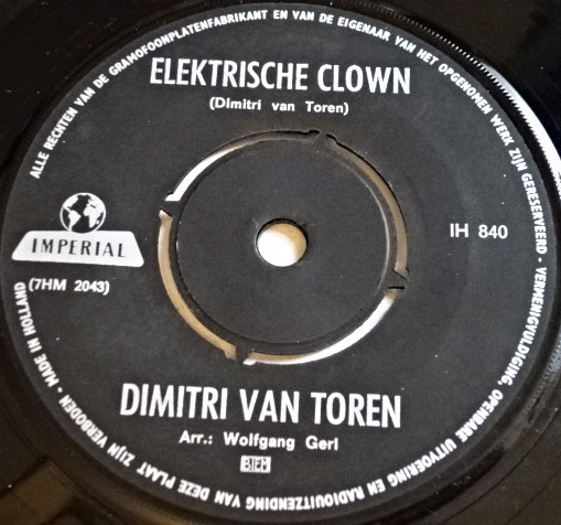 last ned album Dimitri Van Toren - De Dierentuin Elektrische Clown