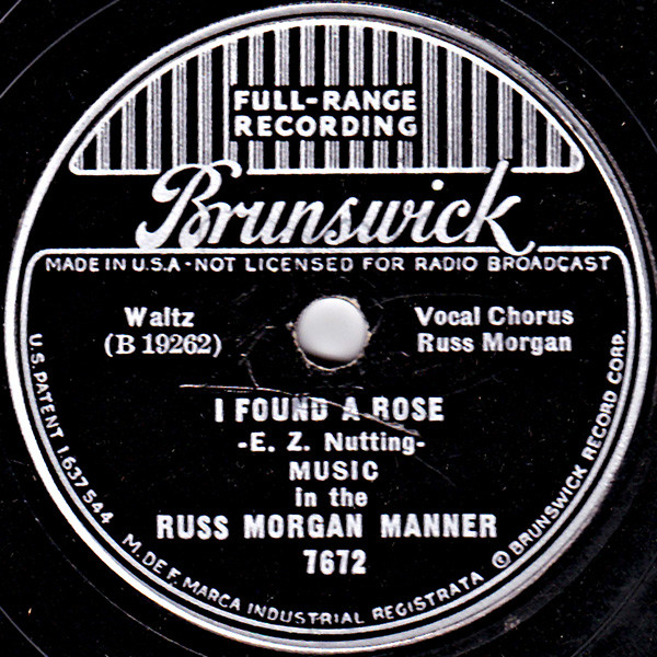 descargar álbum Music In The Russ Morgan Manner - Does Your Heart Beat For Me I Found A Rose