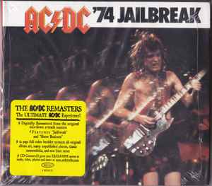 Ac/dc - '74 Jailbreak - Cd - 2003 Digipack