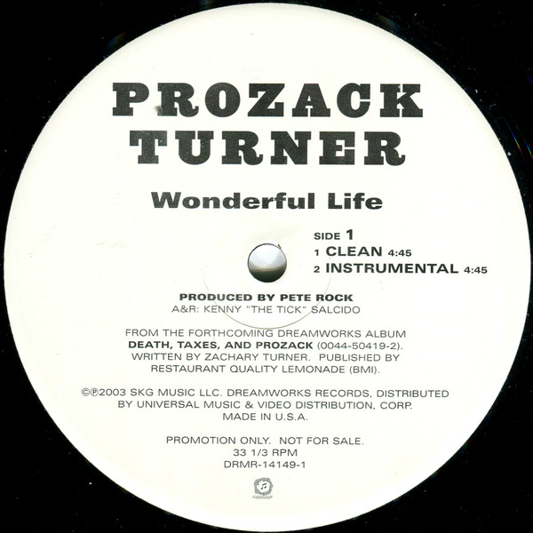 télécharger l'album Prozack Turner - Wonderful Life