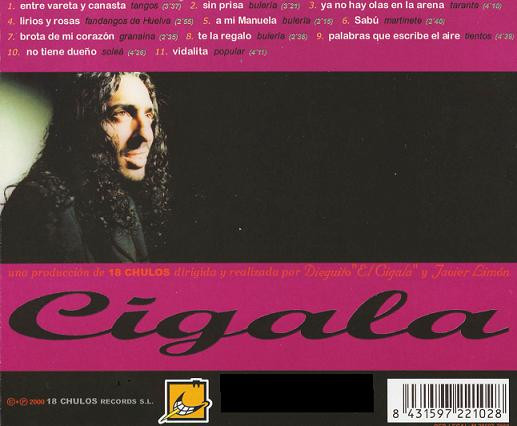 last ned album El Cigala - Entre Vareta Y Canasta