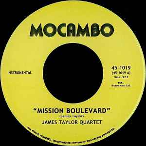 The James Taylor Quartet - Mission Boulevard