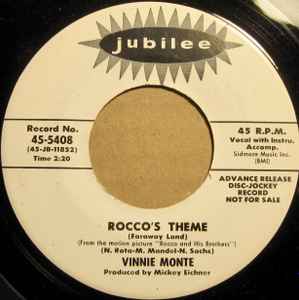 Vinnie Monte - Rocco's Theme / Belonging album cover