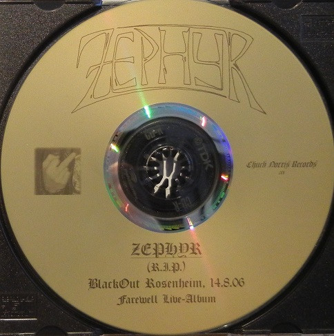 descargar álbum Zephyr - Live BlackOut 14082006