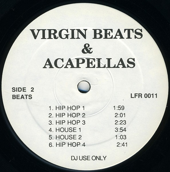 last ned album Unknown Artist - Virgin Beats Acapellas