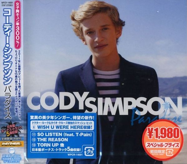 Cody Simpson - Paradise | Releases | Discogs