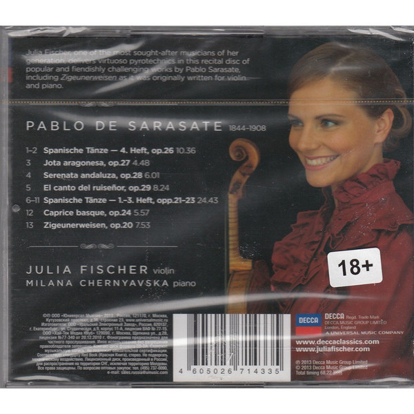 ladda ner album Julia Fischer - Sarasate