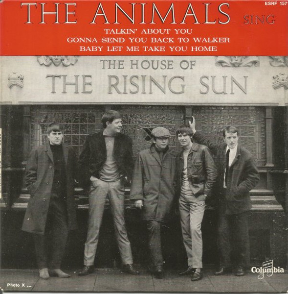 The Animals – The House Of The Rising Sun (1964, Red labels, Vinyl) -  Discogs
