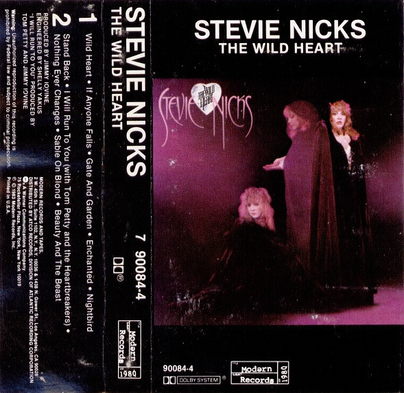 Stevie Nicks – The Wild Heart (1983, Cassette) - Discogs