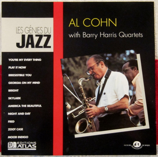 Album herunterladen Al Cohn - With Barry Harris Quartets