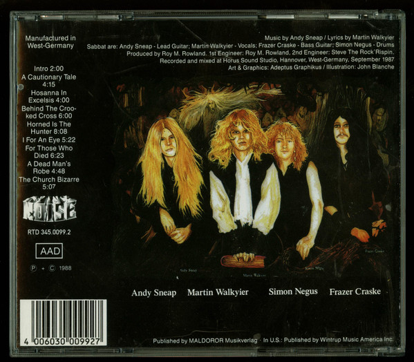 Sabbat - History Of A Time To Come | Releases | Discogs