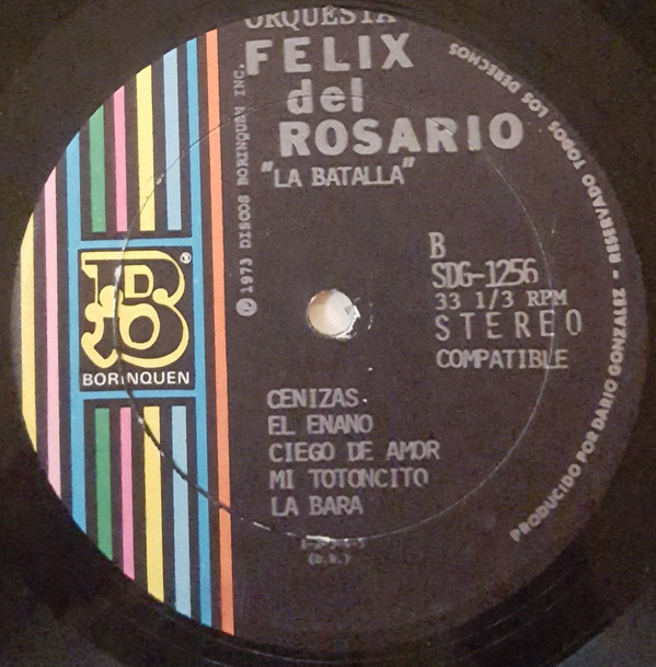 Album herunterladen Orquesta Felix Del Rosario - La Batalla