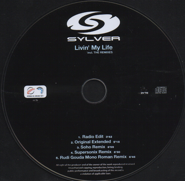 descargar álbum Sylver - Livin My Life The Remixes