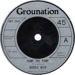 Norris Weir - Pump The Pump album cover