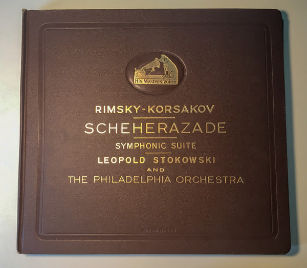 78RPM/SP Philadelphia Orchestra, L. Stokowski Scheherazade - Symphonic Suite (Rimsky-korsakow) 其五 / 其六 D8142 VICTOR 12 /00500