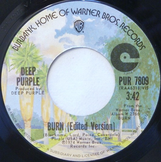 Deep Purple – Burn (1976, Vinyl) - Discogs