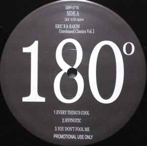 Eric B. & Rakim – Unreleased Classics Vol. 1 (2006, Vinyl) - Discogs