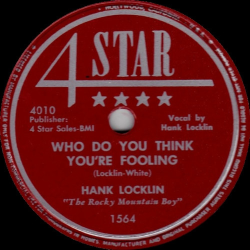last ned album Hank Locklin - Your House Of Love Wont Stand Who Do You Think Youre Fooling