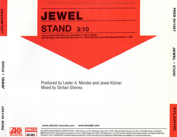 Jewel - Stand, Releases