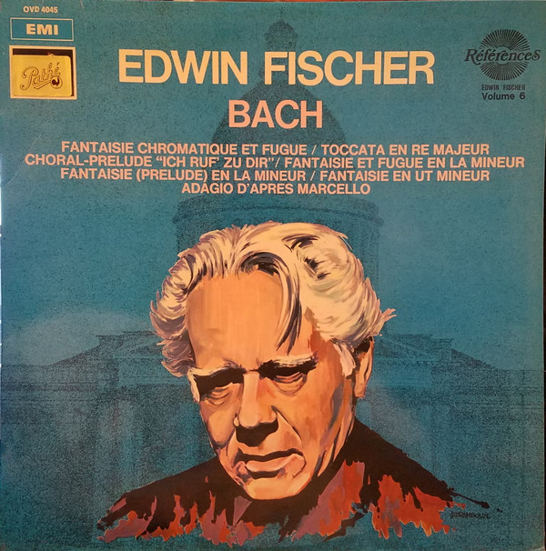 lataa albumi Edwin Fischer, Johann Sebastian Bach - Pieces Pour Piano