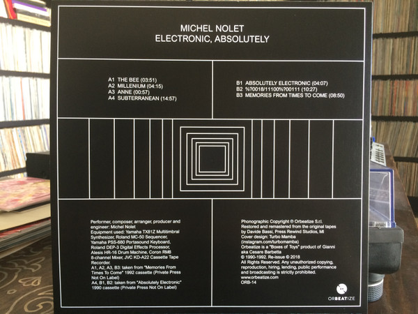 baixar álbum Michel Nolet - Electronic Absolutely