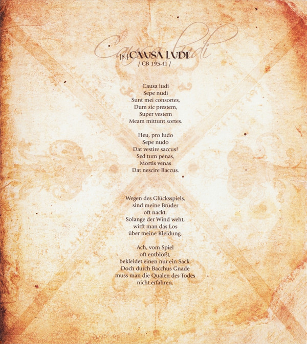 last ned album Corvus Corax - Cantus Buranus