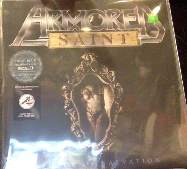 Armored Saint – Symbol Of Salvation (2018, Gray-Blue Marbled Vinyl