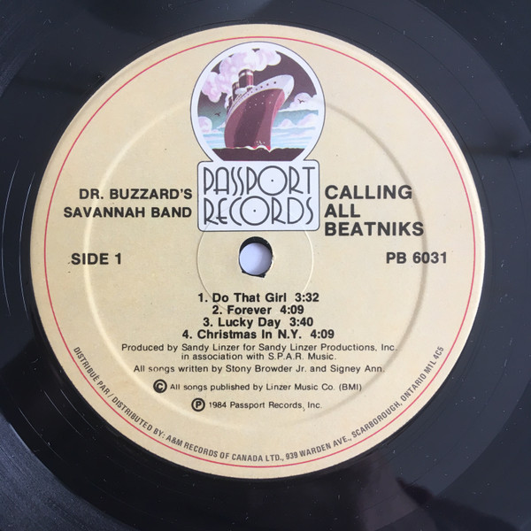 télécharger l'album Dr Buzzard's Savannah Band - Calling All Beatniks