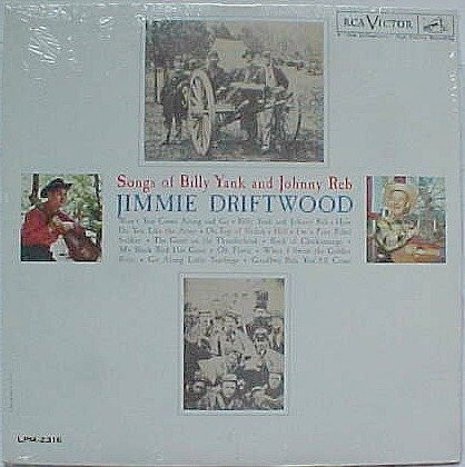 last ned album Jimmy Driftwood - Songs Of Billy Yank And Johnny Reb