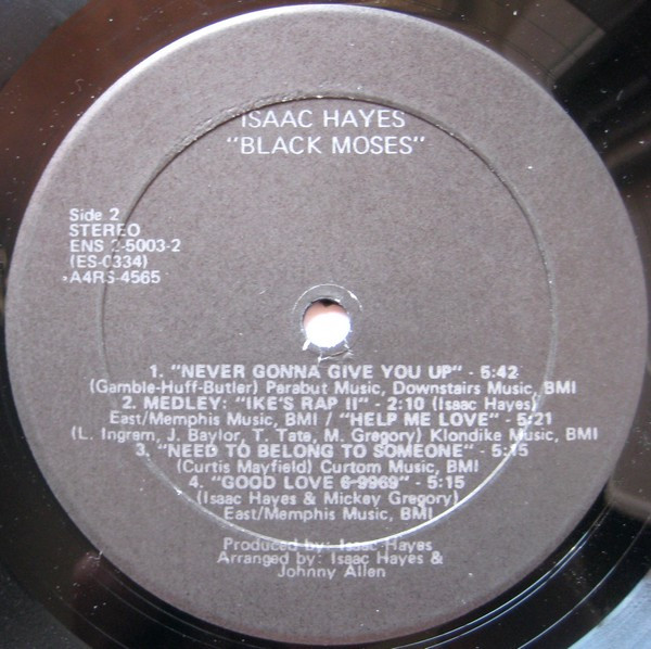 Isaac Hayes - Black Moses | Enterprise (ENS 2-5003) - 4