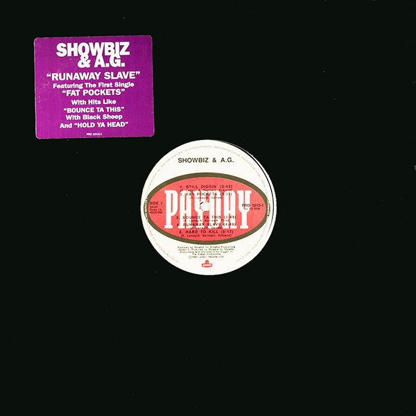 Showbiz & A.G. - Runaway Slave レアプロモオンリー He Say, She Say 