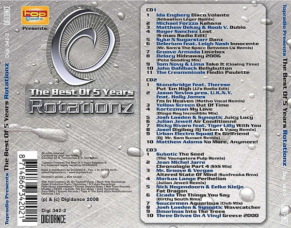 lataa albumi Various - The Best Of 5 Years Rotationz