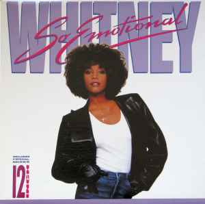 Whitney Houston - So Emotional album cover