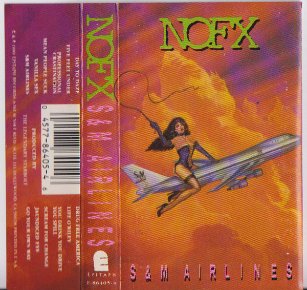 NOFX – S & M Airlines (2022, Orchid & Tangerine, Vinyl) - Discogs