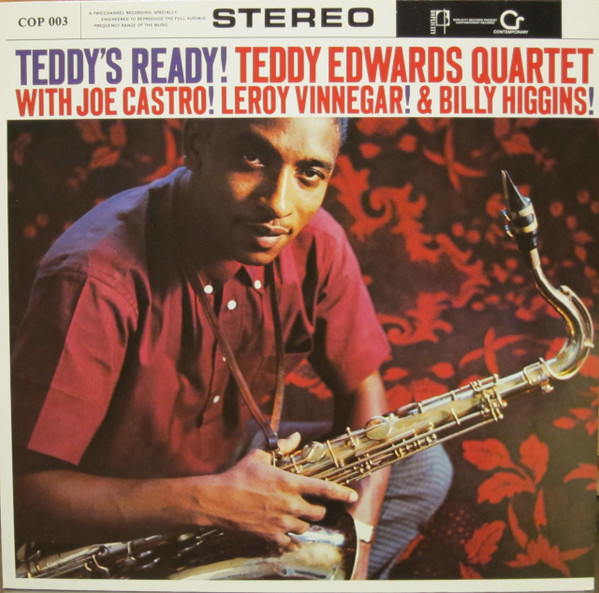 Teddy Edwards Quartet - Teddy's Ready! | Releases | Discogs