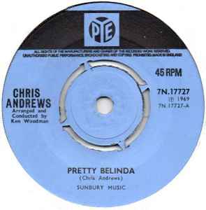 Chris Andrews (3) - Pretty Belinda album cover