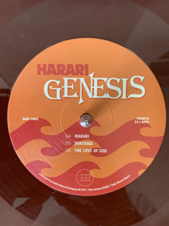 Harari - Genesis | Tidal Waves Music (TWM74) - 5