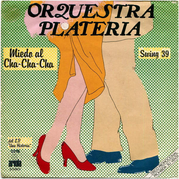 Orquestra Plateria Miedo Al Cha Cha Cha Swing 39 1981 Vinyl