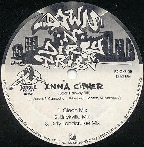 Down N' Dirty Tribe – Inn´A Cipher / Mindtrix (1995, Vinyl) - Discogs