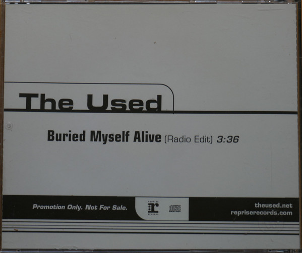 The Used – Buried Myself Alive (2002, CD) - Discogs