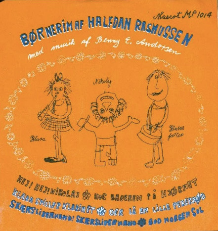 tro Forbrydelse Delvis Benny E. Andersen, Halfdan Rasmussen – Børnerim Af Halfdan Rasmussen (1966,  Vinyl) - Discogs