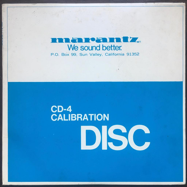 CD-4 – Compatible Discrete 4Channel CD-4 Test Record (CD-4, Vinyl
