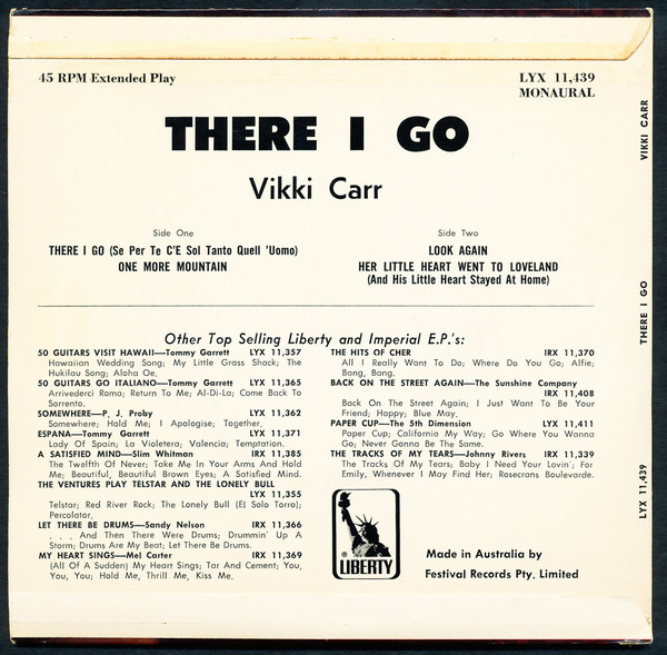 Album herunterladen Vikki Carr - There I Go